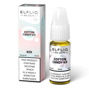 ELFBAR ElfLiq Cotton Candy Ice Nic Salts – 10ml